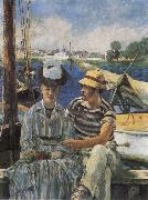 Edouard Manet Argenteuil oil on canvas